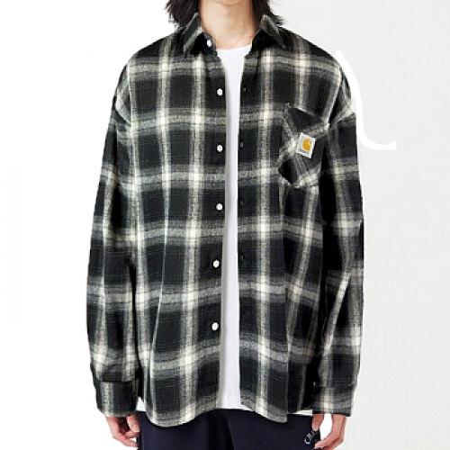 칼하트 CARHARTT 블랜처드 체크 셔츠