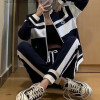 GUC*I   BW(블랙 화이트) 바지 니트 투피스 491