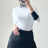 지*어   KNIT MOCK T