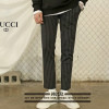 GUC*I   12 - 655번 기모 스판 슬랙스 줄지 체크