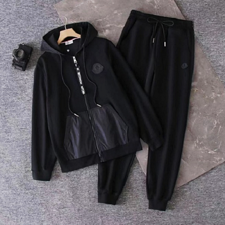 MONCLER 오뚜기 후드 트레이닝 조거 SET