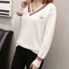 톰브*운   T 헥터브이 자수라인 니트(T7523)