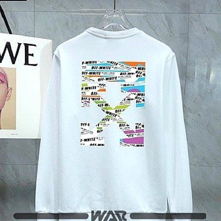 OFF-WHITE 빈티지 시그니처 백로고 티셔츠