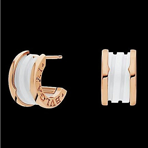 불*리 BULGARI 비제로원 화이트 이어링