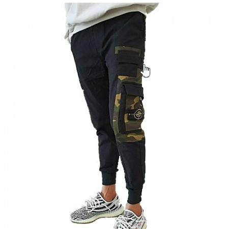 스톤아일랜드 STONE ISLAND 포켓 카모 팬츠