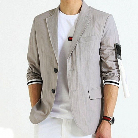 스톤아일*드 STONE ISLAND 멤브라나 썸머 블레이져 자켓 (3color)