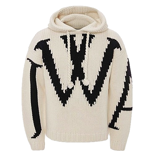 JW Anderson 로고 청키 니트 후디 (2color)
