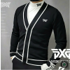 P*G 배색 varsity 가디건
