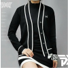 P*G 배색 varsity 가디건