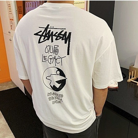 스투시STUSSY X 아워레가시 크루넥 티셔츠