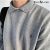 Polo Ralph Lauren 자수 워싱 이중 카라 맨투맨