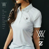 (국내배송) 어* ANEW GOLF 시그니처 리벳찡 카라 티셔츠
